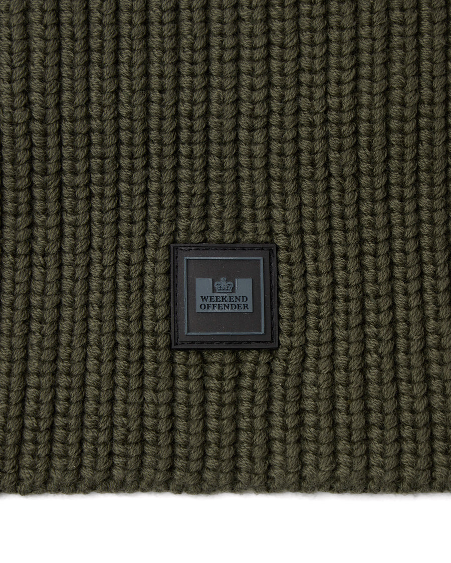 WEEKEND OFFENDER ODEN RIB KNIT BALACLAVA