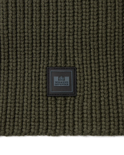 WEEKEND OFFENDER ODEN RIB KNIT BALACLAVA