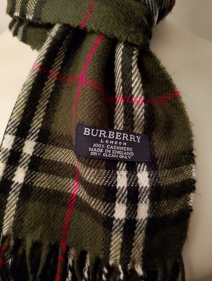 BURBERRY VINTAGE SCARF