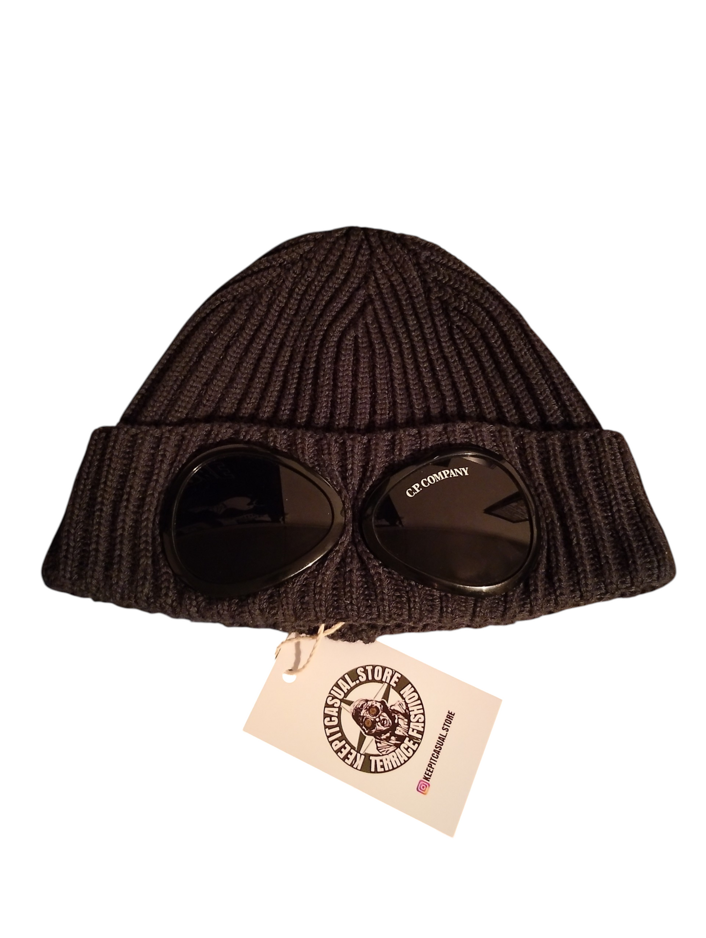 C.P COMPANY GOGGLE BEANIE