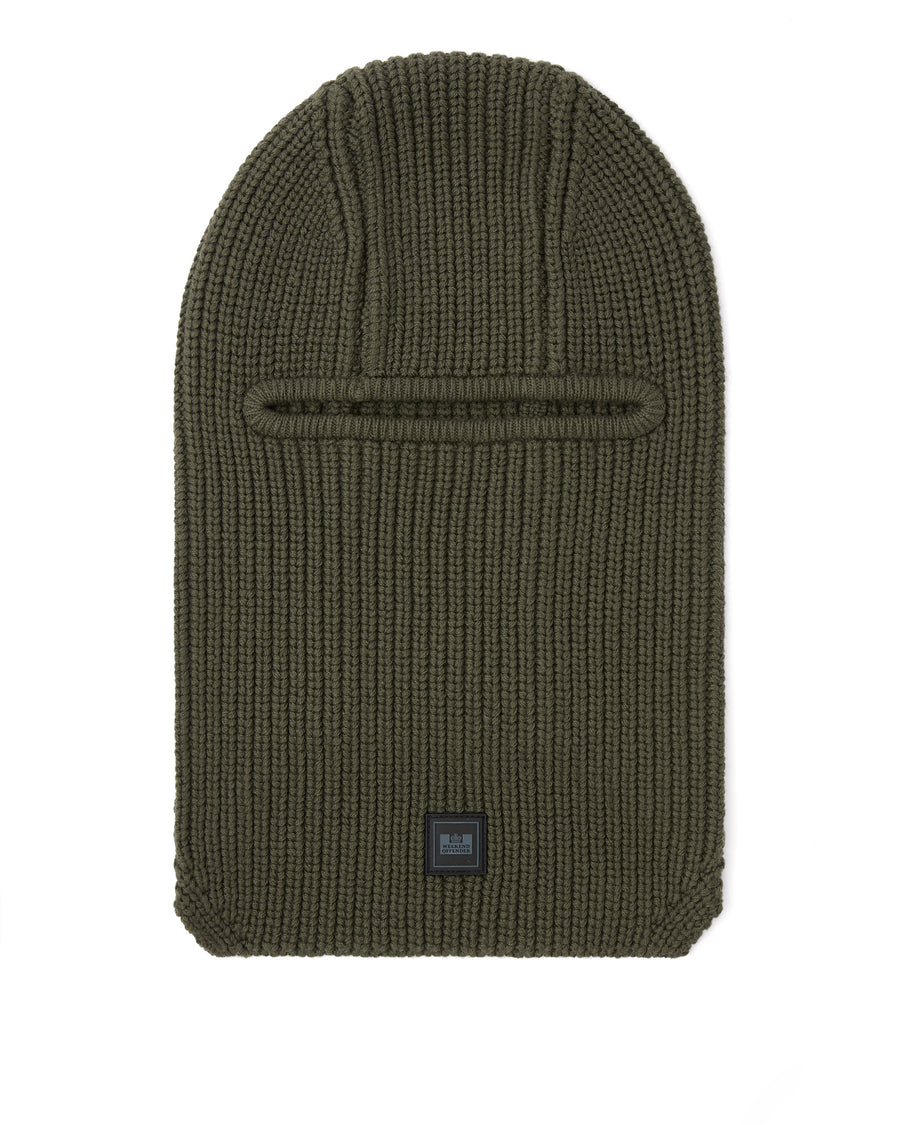 WEEKEND OFFENDER ODEN RIB KNIT BALACLAVA
